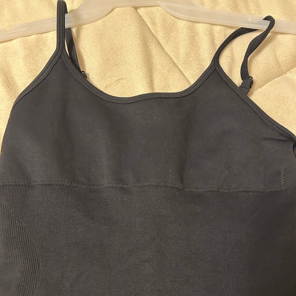 NWOT Full Length Black Bodysuit - Picture 4 of 7